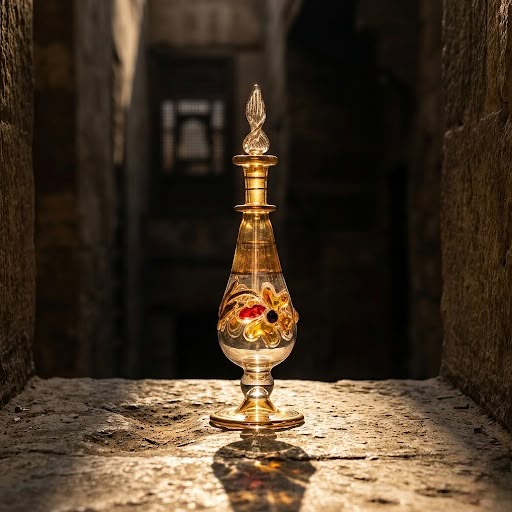 Nour — Hand-Blown Perfume Bottle