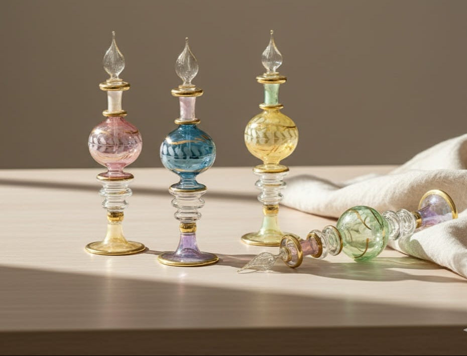 LUMIRA CAIRO : The Egyptian Art of Perfume Bottles